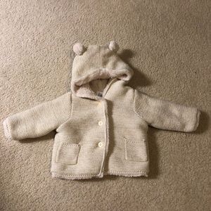 Baby Gap Brannan Bear Sherpa-Lined Sweater Coat